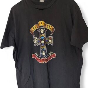 Guns N Roses black cotton t-shirt